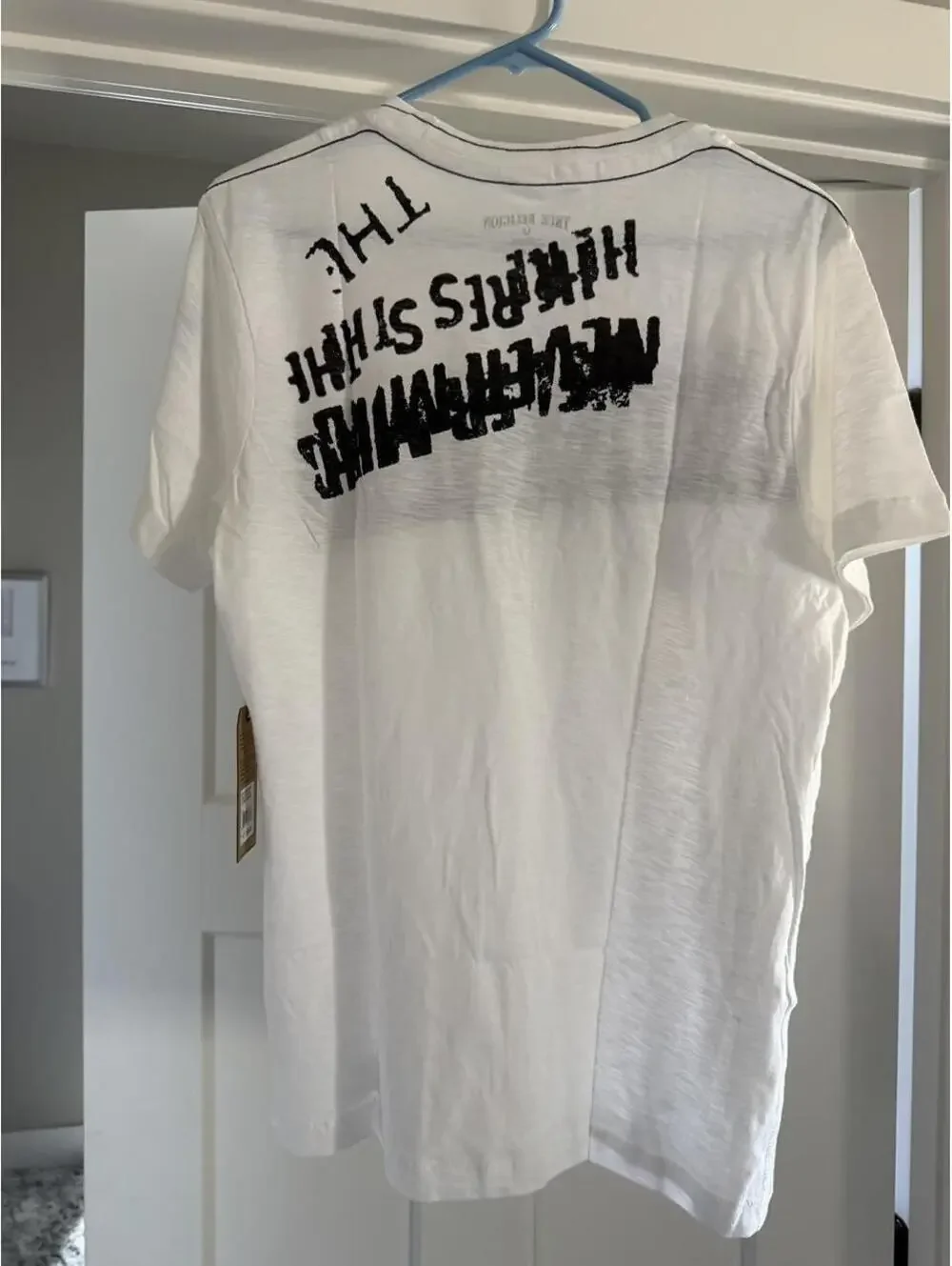 True Religion Men's White T- shirt Large